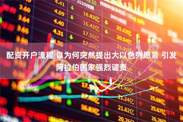 配资开户流程 以为何突然提出大以色列愿景 引发阿拉伯国家强烈谴责